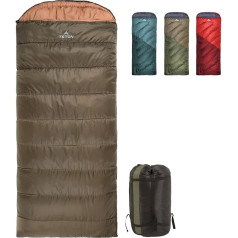 TETON Sports Celsius Regular Sleeping Bag Lined with Flannel (203 x 84 см, -18 °C/0 °C)