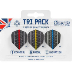Перья Tri Pack Supergrip 3x3 HS-TNK-000013294 / N/A