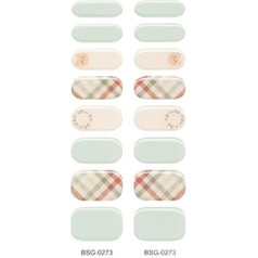 Modische Halb Ausgehärtete Gel Nagelfolien Für Frauen Nageldekoration Nagel Maniküre Kunst Patches Vollständige Abdeckung Nagellack Aufkleber