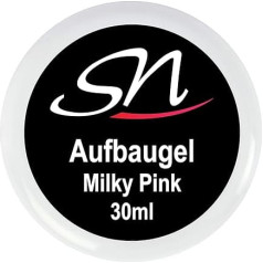 SN Builder Gel Milky Pink Rose для ногтей Baby Boomer Builder Gel Milky Pink UV Gel Nail Gel 30 мл