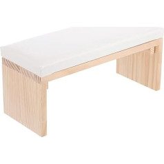 HEALLILY Nail Art Hand Rest Manicure Hand Cushion Wooden Manicure Wrist Cushion Nail Art Wooden Tray for Nail Salon Home