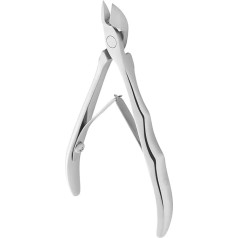 K-12 Профессиональные щипчики для кутикулы Сталекс Длина 12 см Срез 1,0 см Кожаный защитный чехол