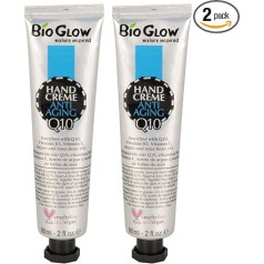 Bio Glow Hand Cream 60 ml - Pack of 2 - Choose Your Option (Anti-Ageing)