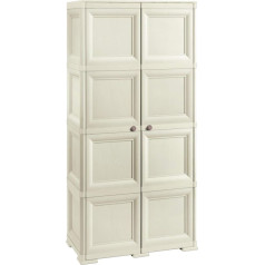 Tontarelli Omnimodus 8085555210 Шкаф 1 боковой с 4 отделениями и 1 боковой для вешалок или веников 2 сплошные двери