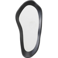 Kare Design Настенное зеркало Dynamic Oval Easy Wall Mounting Black Frame Asymmetric Mirror Декоративное зеркало (В x Ш x Г) 62 x 29 x 8 см