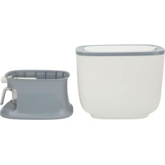 Диспенсер для зерновых, кукурузных хлопьев, 10 кг, автоматический возврат с большой емкостью, контейнер для хранения пищевых зерен с чашей