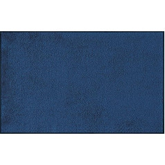wash+dry Придверный коврик Marine Blue 75 x 120 см синий