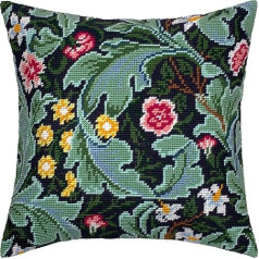 Brwsk Leicester Stamped Cross Stitch Cushion with Printed Tapestry (40×40cm) Набор подушек с вышивкой крестом для креативного украшения интерьера Набор для рукоделия для вз