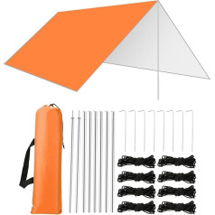 Aceshop Палатка Брезент для Гамака Дождь Крышка Тент для Открытый Кемпинг Водонепроницаемый Анти-Уф Палатка Брезент Тент Кемпинг, Брезент для