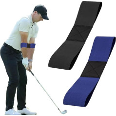 Golf-Trainingshilfe, Golf-Trainingshilfe, Golf-Trainingshilfe, Schwunggriff und Trainer, Armband, Golfgriff-Trainingshilfe, Golfschwung-Trainer für Männer, Frauen, Anfänger, drinnen und draußen, 2
