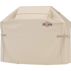 Grillman Premium Barbecue Grill Cover, Heavy Duty Gas Grill Cover для Weber, Brinkmann, Char Broil и т.д.. Устойчивый к разрыву, ультрафиолету и воде
