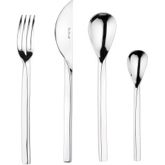 Pinti 1929 Le Tendenze Posate 24 Piece Treccia Design