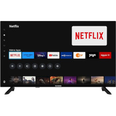 Telefunken TiVo D40F751X7CW 40-дюймовый Smart TV на базе TiVo (Full HD, HDR, тройной тюнер, HD+, 6 месяцев в комплекте)