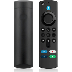 Пульт дистанционного управления для Fire TV с голосовой заменой Alexa Пульт дистанционного управления совместим с Fire TV Stick 4K, 4K MAX, 3-е поколение и 