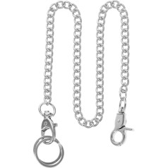 Hemobllo T Бар Карманные Часы Цепь Жилет Цепь Часы Ссылка для Одежды Сумка Серебро