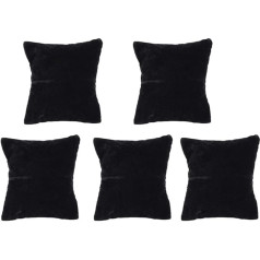 Подушка-витрина для часов, 5 штук бархатных подушек для ювелирных изделий, легкий вес, подставка для часов и браслетов, организатор хранени