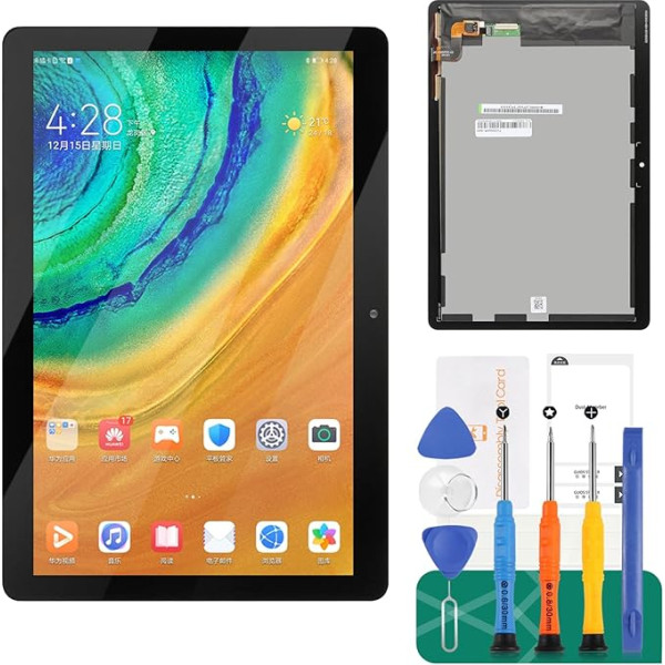 Для Huawei MediaPad T3 10 ЖК-дисплей AGS-W09 AGS-L09 AGS-L03 сенсорный экран датчик запасные части для 9,6-дюймовый экран крепления (черный без рамки)