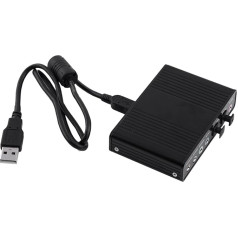 Внешняя USB звуковая карта Goshyda, цифровая 6-канальная звуковая карта, объемный оптический SPDIF выход звуковой карты адаптер для ПК ноутбук для 