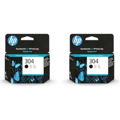HP 304 (N9K06AE) Оригинальный картридж с чернилами черный Deskjet Envy в упаковке 2 шт.