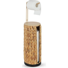 Отдельно стоящий держатель для туалетной бумаги с полкой, держатель для туалетной бумаги для ванной комнаты, стоящий, хранение туалетной б