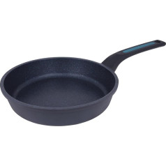 Arcos Serie Thera | Antihaft-Pfanne 20 cm | Aluminiumguss | Geeignet für jede Küche | Ergonomischer Kunststoff- und Silikongriff | Energiesparsystem | Spülmaschinenfest | Farbe Schwarz und Blau