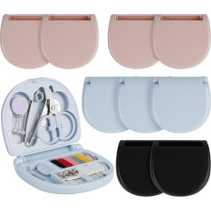 Мини набор для шитья, портативная коробка для шитья, аксессуары для шитья, аварийный набор для ремонта швейных изделий с нитками, ножницами