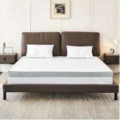 Vesgantti Topper 90 x 200 см, 7,5 см Гелевый матрас Topper 2 уровня жесткости H3 и H2 со съемным и моющимся чехлом, безопасный для кожи матрас Topper для кровати Box