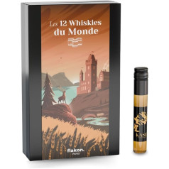 Набор для дегустации вин 12 х 100 мл с книгой для дегустации (календарь 12 Wiskies World)