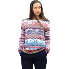 Набор для вязания Morning Glory Fine Merino Silk, мохер Superkid, многоцветный, L/XXXL № S-2017, в комплект входит пряжа, листочки с узором и одна бирка, шерсть мери