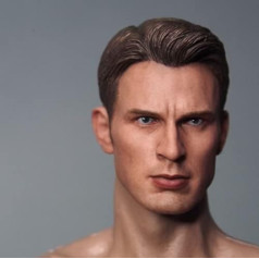 OBEST 1/6 Модель головы солдата, скульптура мужской головы без шеи