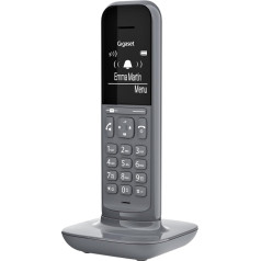 Беспроводной телефон Gigaset CL390 без автоответчика (DECT-телефон с функцией громкой связи, большой графический дисплей, простота использования 