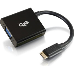 C2G 41350 HDMI Male to VGA Female Adapter Converter Dongle, Black