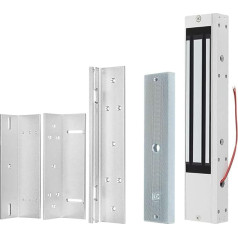 FTSTech DC 12 V 280 кг электрический магнитный замок 600 фунтов сила удержания в том числе ZL кронштейн, для домашней системы безопасности, подходит д