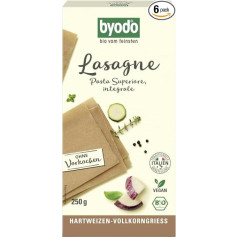 Byodo Organic Whole Grain Lasagna (6 x 250 г)