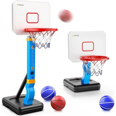 Hot Bee Баскетбольное кольцо детская игрушка, крытый открытый бассейн баскетбольное кольцо с подставкой от 2 3 4 лет дети, игрушка от 2-5 лет маль