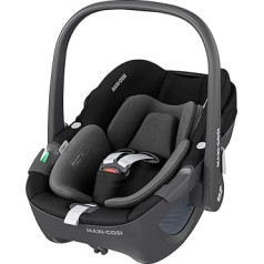 Детское автокресло Maxi-Cosi Pebble 360 i-Size вращающееся, автокресло для новорожденных 360 градусов, 0-15 месяцев (40-83 см), вращение с одной стороны, ClimaFlow