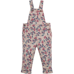 Gocco baby girl Peto Estampado Flores брюки, коричневые, 3 года