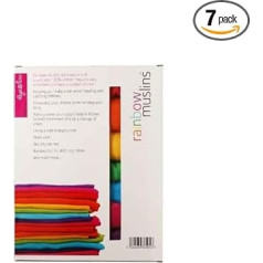 Радужные муслины (упаковка из 7 штук)