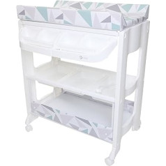 Mychild Peachy Пеленальный блок со скрытой ванночкой Geo Diamond