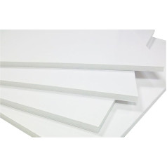 westfoam Schaumstoffplatten 10 мм Schaumbrett, A1, Weiß (Pack von 5 Blatt)