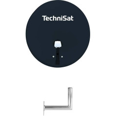 TechniSat TechniTenne 60 спутниковая антенна, 60 см цифровая спутниковая система с мачтовым креплением и универсальным двойным LNB для 2 участников, све