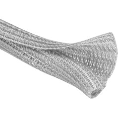 JOTO 8 м Кабельная трубка Самозакрывающийся кабельный канал Вырезать по размеру Защита кабеля Плетеная оболочка Кабельный органайзер, устой