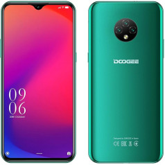 4G смартфон без контракта дешевые Android 10 (2020), DOOGEE X95 Dual SIM Мобильный телефон, 6,52 дюйма капли воды полный экран, 4350 мАч аккумулятор, 2 ГБ + 16 ГБ, 13MP 
