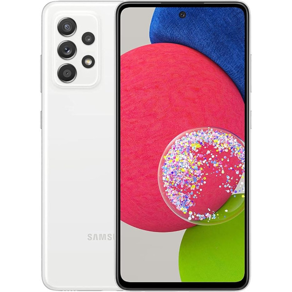 Samsung Galaxy A52s 5G смартфон Dual SIM Android мобильный телефон 6 ГБ ОЗУ 128 ГБ памяти удивительный белый Великобритания версия