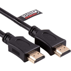 rhinocables 4K HDMI кабель совместимый с 3D, Full HD, 1080p, HDR, ARC, высокая скорость с Ethernet, PS4, Xbox, HDTV Audio Return Channel (1 м)