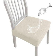 Shengyijing Алмазная сетка жаккард водонепроницаемый стул сиденья чехлы для столовой натяжной стул сиденье подушки Slipcovers столовая комната кух