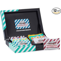 Fisherman's Friend Friendship Selection Exclusive Gift Box с 12 сортами, дегустационный набор с бесплатной коллекционной баночкой, конфеты 