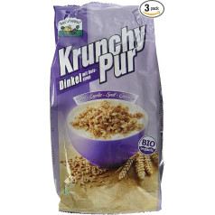 Barnhouse Krunchy Pure Spelt Pack of 3 (3 x 750 g Bags) - Organic