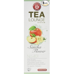 TEEKANNE TEALOUNGE Система Sencha Flower № 401, упаковка из 6 (6 x 12 г)
