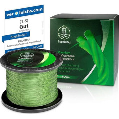 Плетеная рыболовная леска Frambay с сильным 4-кратным плетением, плетеная и гибкая рыболовная леска - 150 м